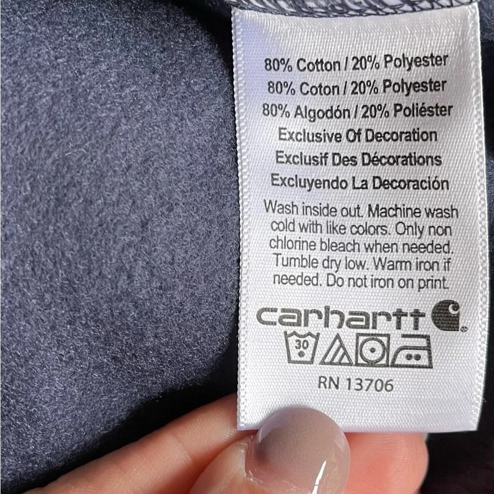Carhartt Youth Pullover Hooded Sweatshirt Size XL (16-18)